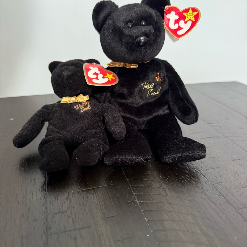 Ty New The End beanie baby